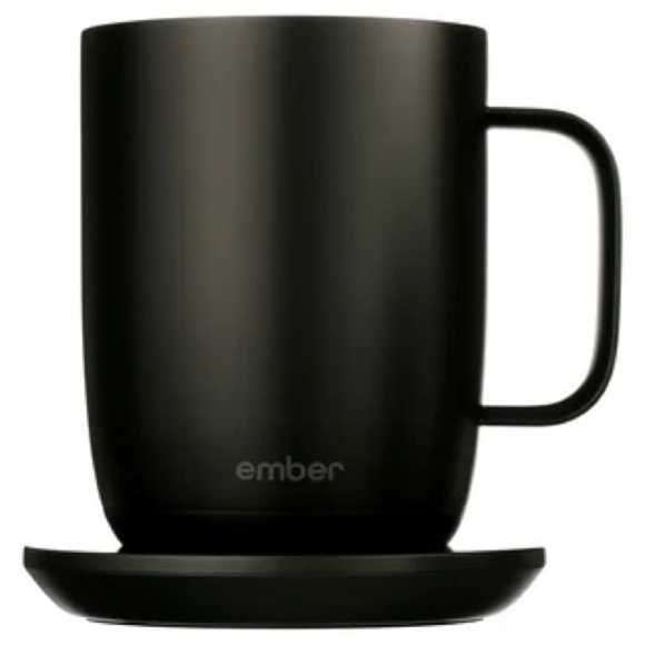 Ember Black Temperature Control Mug Gift Winter 10 oz - Picture 1 of 6